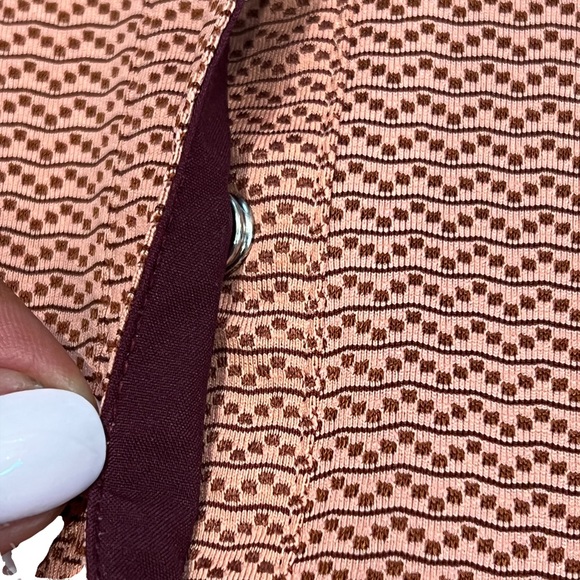 KERRITS Women's Equestrian Riding Short Sleeve Shirts Print Size Extra Small EUC - Picture 3 of 7